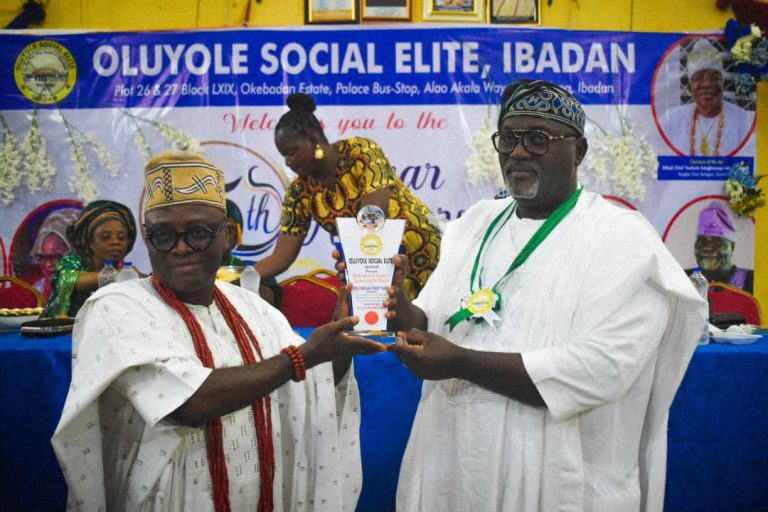 At Oluyole Social Elite 55th Anniversary, Hon Olajide Odidiomo Pushes For Imminent Ibadan State Creation