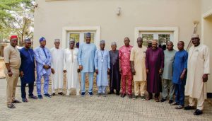 PDP Presidential Aspirant, Gbenga Hashim Meets Gov Bala Mohammed To Strengthen Party Unity