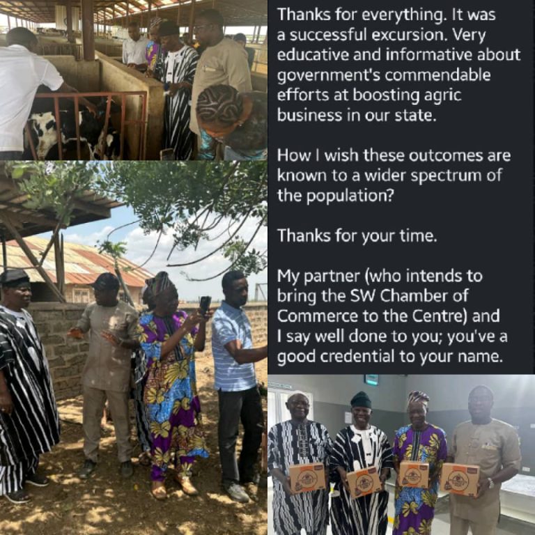 From ATC Fasola To The World: Elder Bayo Oyero, Team Tour Industrial Hub, Commend Makinde–Debo Agribusiness Drive
