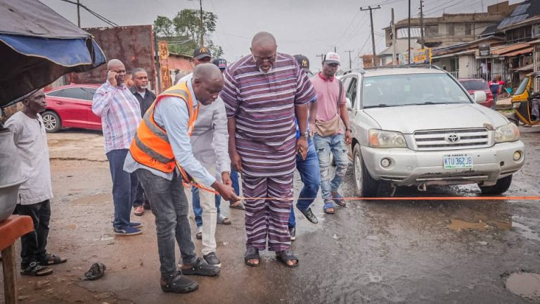 Odidiomo, OYSTROMA Begin Total Rehabilitation Of Adeoyo Hospital Road, Drainage Works To Commence
