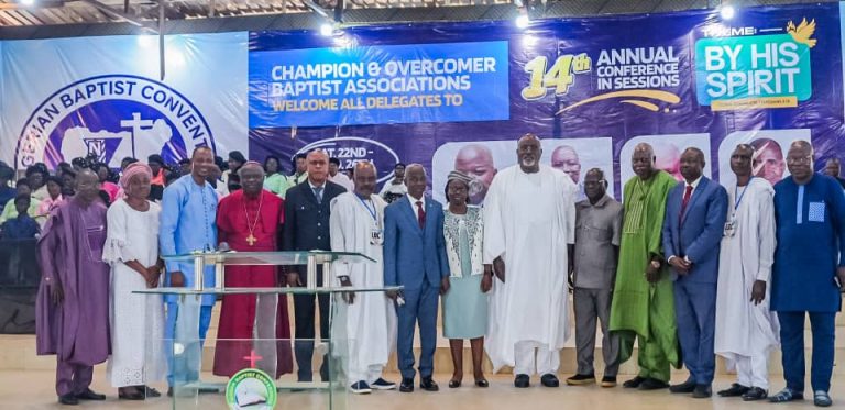Odidiomo Calls For Stronger Church-Political Partnership, Donates ₦10m To Ibadan Baptist Conference